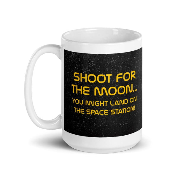 Shoot For The Moon Rhino Mug