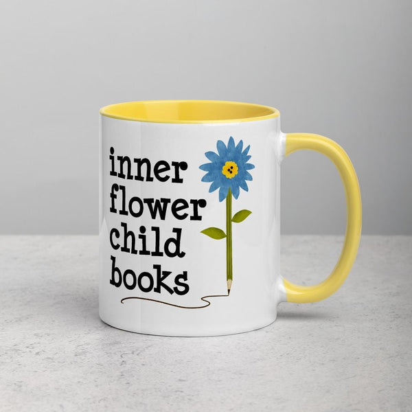 Inner Flower Child Books Mug with Color Inside