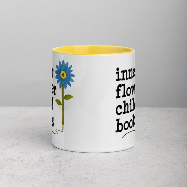 Inner Flower Child Books Mug with Color Inside