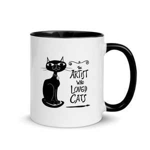 The Artist Who Loved Cats - Ceramic Mug