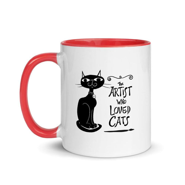 The Artist Who Loved Cats - Ceramic Mug